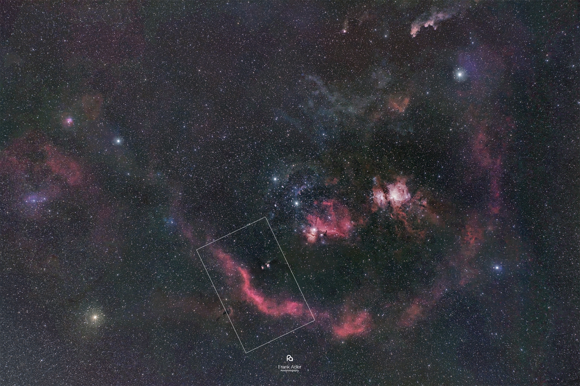 The full Orion constellation