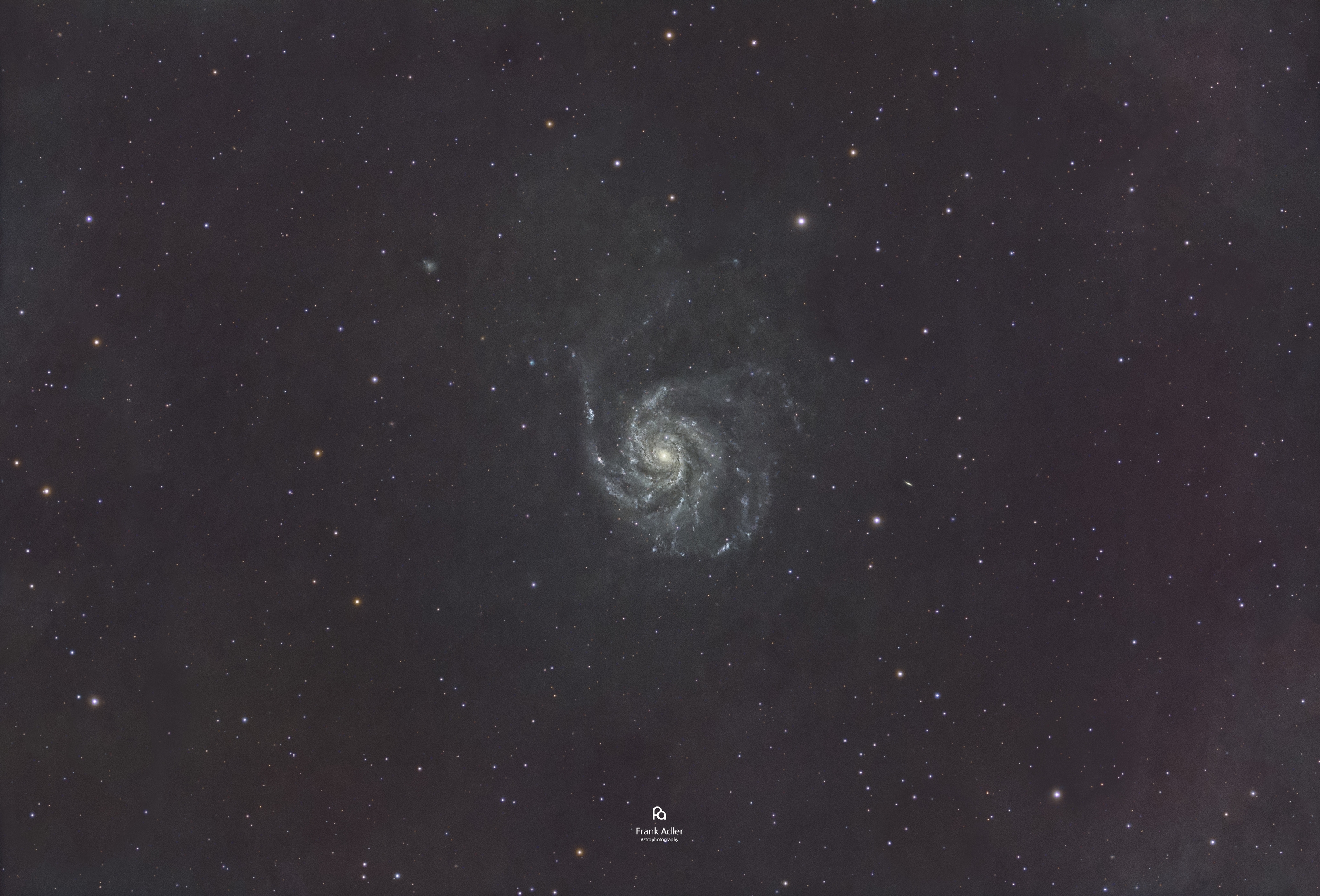 Messier 101, the Feuerrad Galaxy