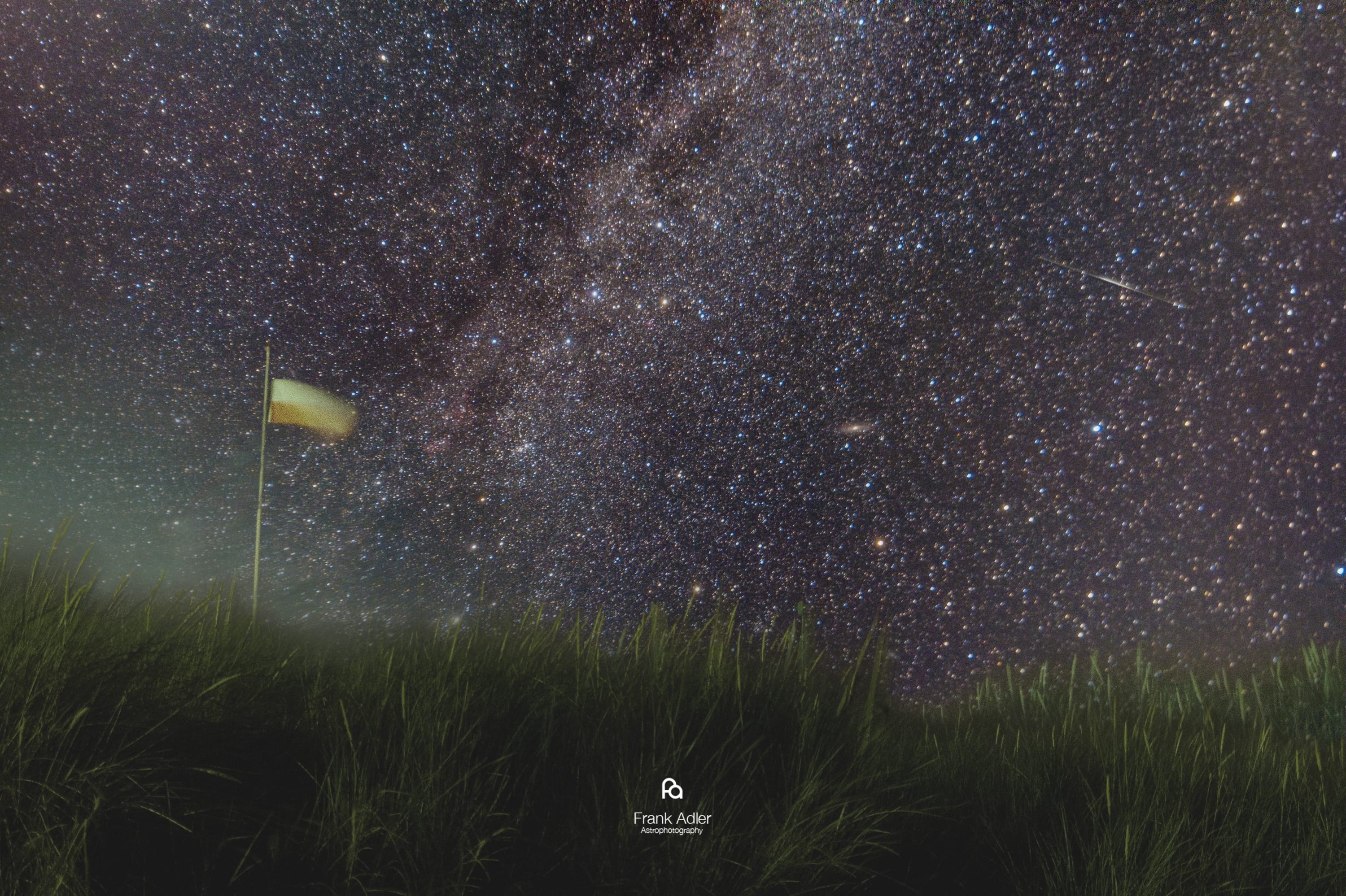 Milky Way above the dune