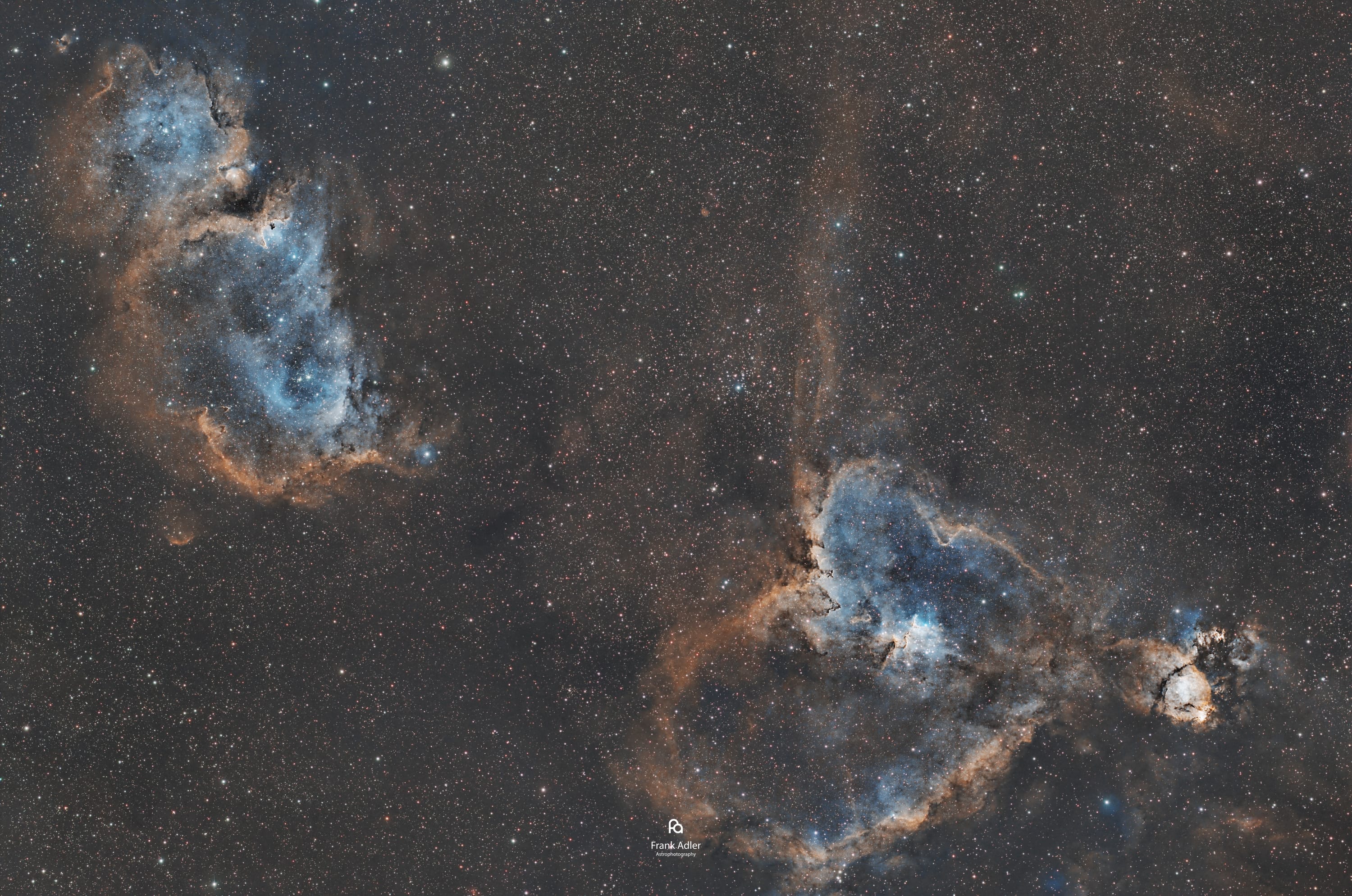 Heart and Soul Nebulae